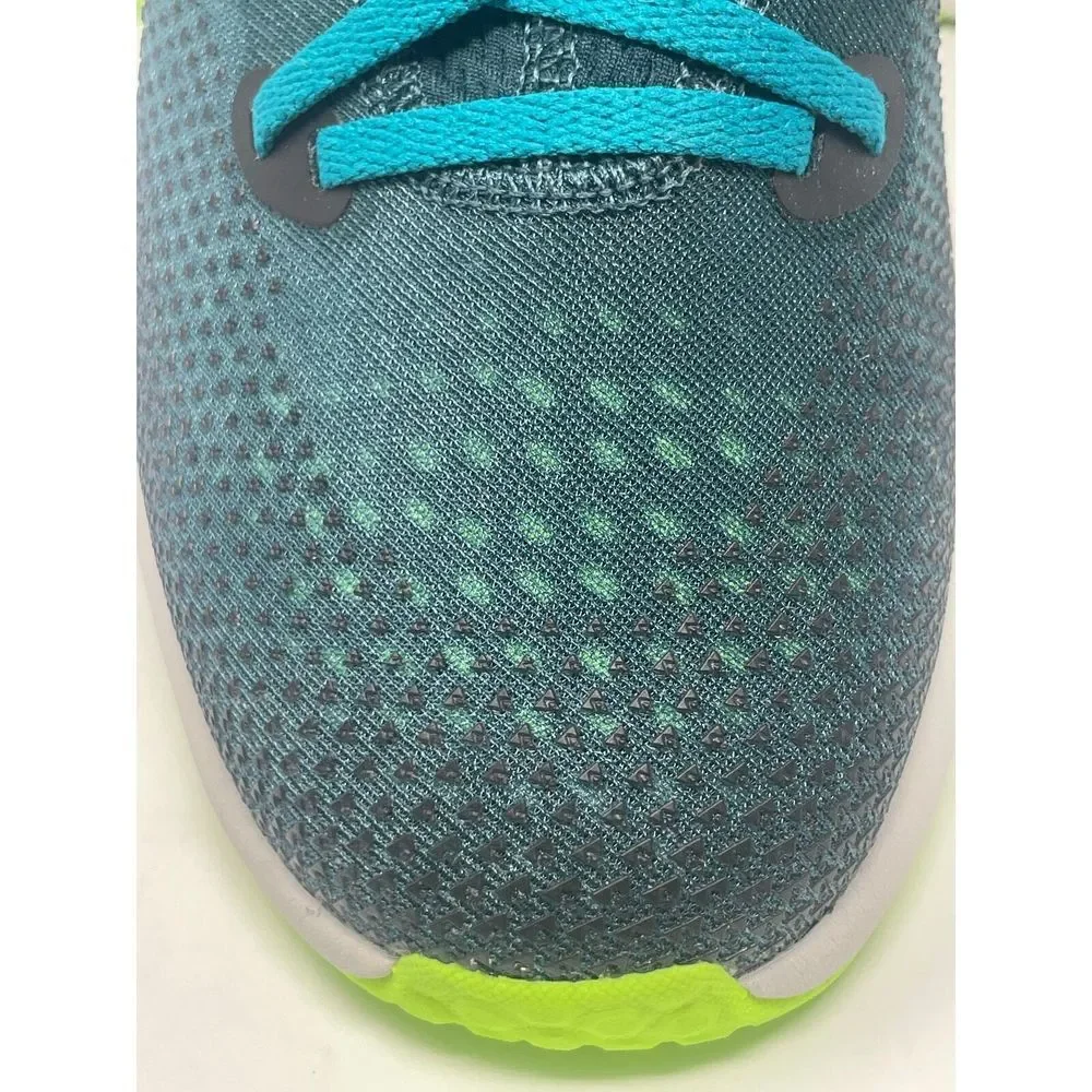 Under Armour Hovr Rise 3 Running Shoes Blue Green 3024273-300 Mens Size‎ 10 NEW